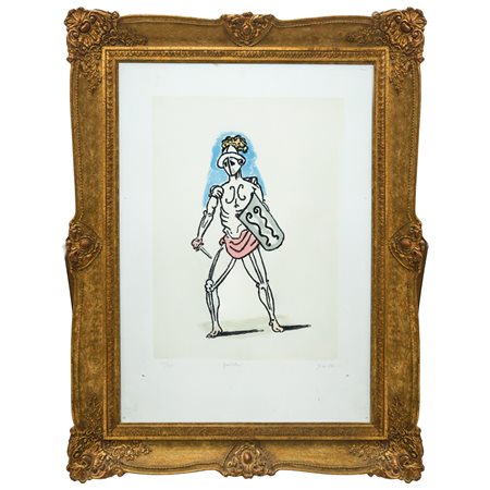 Giorgio De Chirico (Volo, Grecia 1888 - Roma 1978)  - Gladiatore