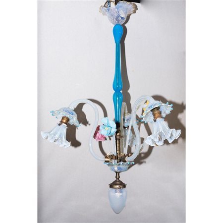 PARTI DI LAMPADARIO IN VETRO DI MURANO