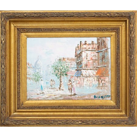 CAROLINE C. BURNETT, Olio su tela