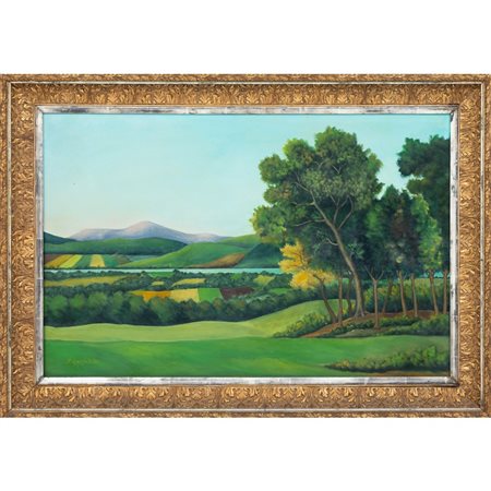 P. GAROFALO, Olio su tela