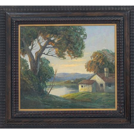 GIUSEPPE SORGIANI, Olio su tavola