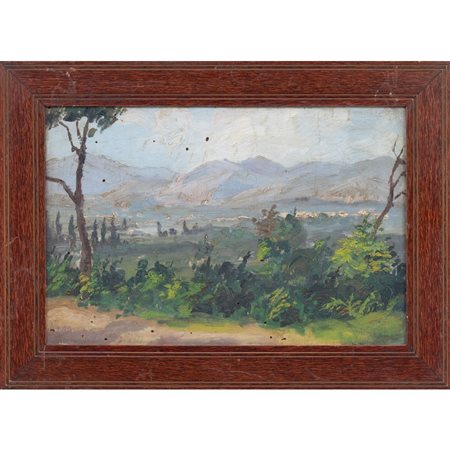 FEDERICO CILIA, Olio su tavola