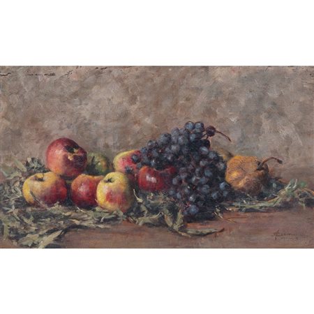 PITTORE ITALIANO SECONDA METÀ XIX SECOLO, Olio su tavoletta