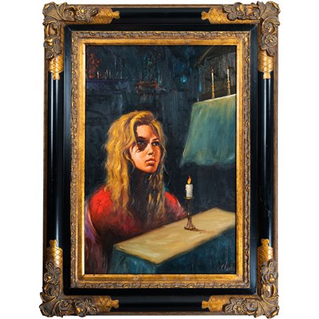 ANGELO BATTI, Olio su tela