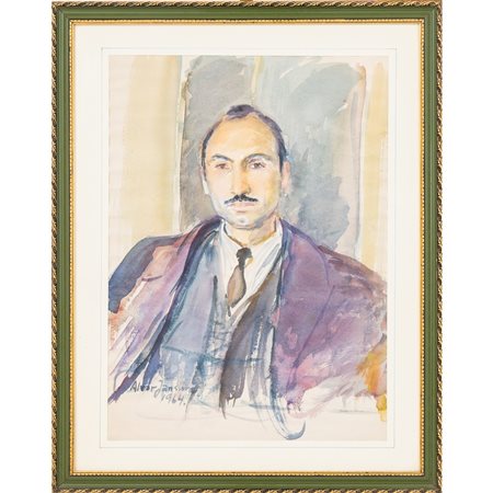 ALVAR JANSSON, Acquarello su carta
