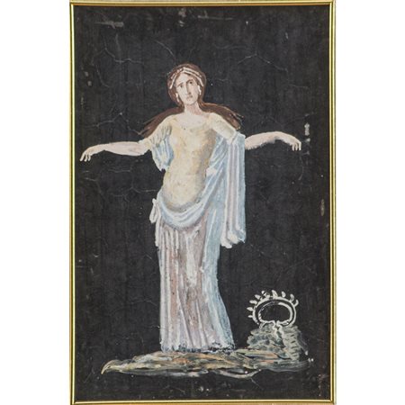 SCUOLA DELL'ITALIA CENTRALE XVIII SECOLO, Tempera su lavagna