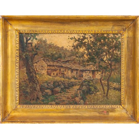 GIUSEPPE ROSSI, Olio su tavola