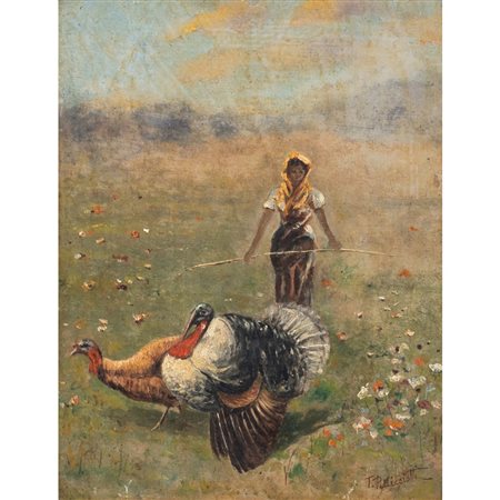 TITO PELLICCIOTTI, Olio su masonite