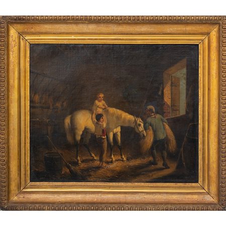 LOUIS-CLAUDE MALBRANCHE, Olio su tela