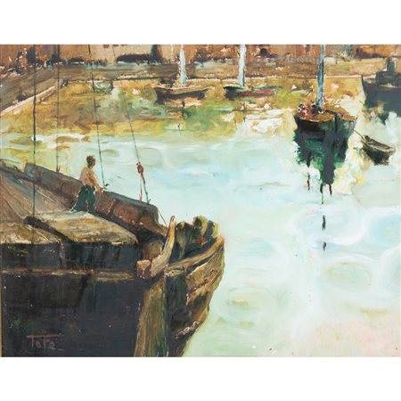 ATTILIO TORO, Olio su tavola