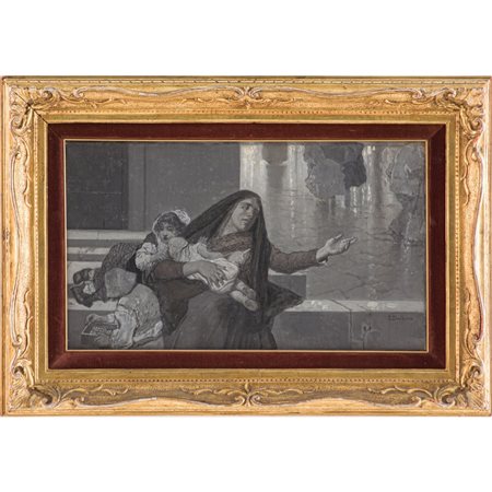 EDUARDO DALBONO, Olio su tela