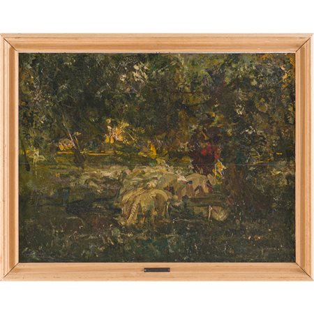 LUCA POSTIGLIONE, Olio su tavola