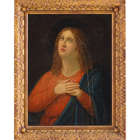GUIDO RENI (Attr.), Olio su cartone riportato su tela