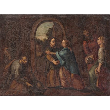 PITTORE ITALIANO DEL XVIII SECOLO, Olio su tela