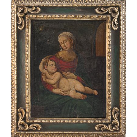PITTORE ITALIANO DEL XIX SECOLO, Olio su tela