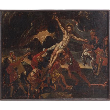 PITTORE SICILIANO DEL XVIII SECOLO, Olio su tela