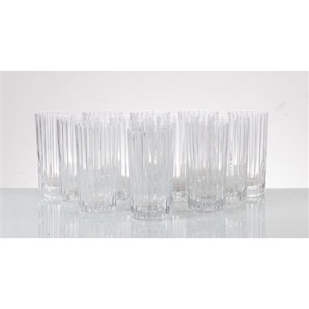 BACCARAT, Tredici bicchieri da bibita