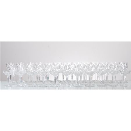 BACCARAT, Servizio di bicchieri