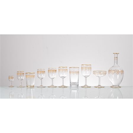 BACCARAT, Servizio di bicchieri