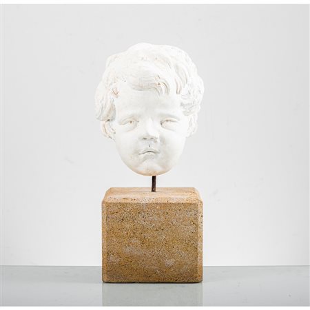 MANIFATTURA ITALIANA DEL XX SECOLO, Testa di putto