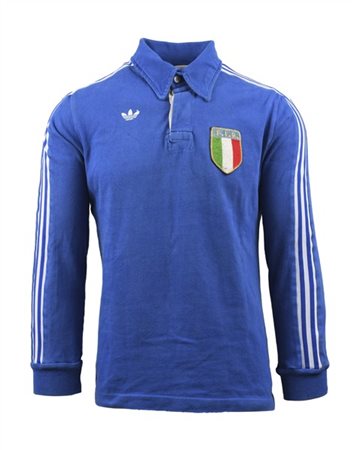 Nazionale Italiana. Maglia Numero 15, indossata durante una partita internazion