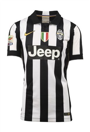 Carlos TÉVEZ. Maglia nr. 10 della Juventus pr la stagione 2014-2015 del Campion