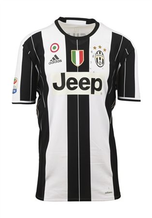 Gonzalo HIGUAÍN. Maglia nr.9 della Juventus per la stagione 2016-2017 del Campi