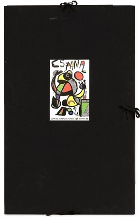 Copa del mundo de futbol, Espana 82. Cartella editoriale contenente 15 poster r