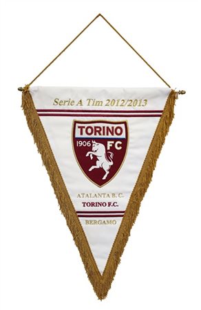 Atalanta B.C. - Torino F.C. Gagliardetto ricamato da incontro disputata in data