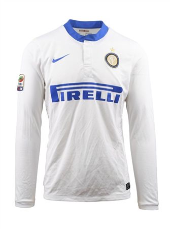 Javier ZANETTI. Maglia Fc Internazionale n. 4 preparata per la stagione di Seri