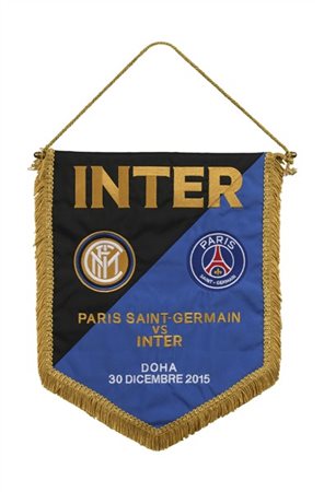 F.C. Internazionale - Paris Saint-Germain. Gagliardetto ufficiale della partita