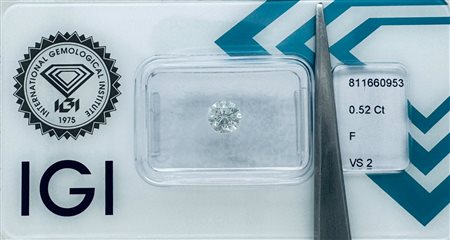 DIAMANTE 0.52 CT F - VS2 IGI - C60708-28