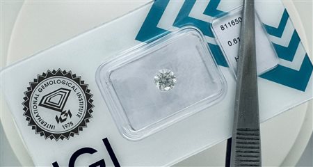 DIAMANTE 0.61 CT H - VS2 IGI - C60708-7