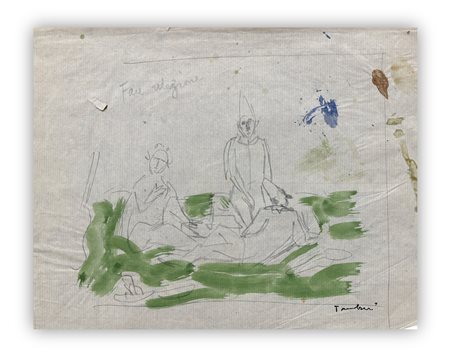 ORFEO TAMBURI (1910-1994) - Senza Titolo, 1968