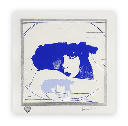 GIOSETTA FIORONI (1932) - Doppio liberty, Blu