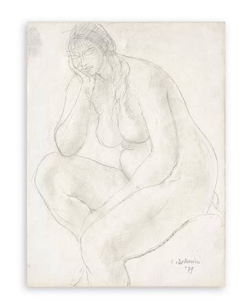 CRISTOFORO DE AMICIS (1902-1987) - Senza Titolo, 1979