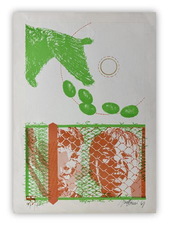 VALERIANO TRUBBIANI (1937-2020) - Senza Titolo, 1968