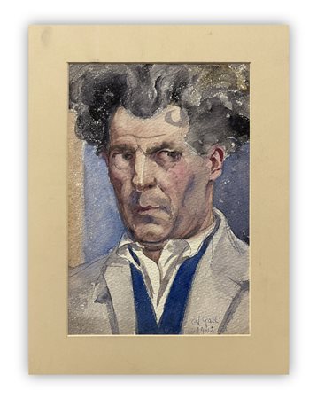 AMLETO GALLI (1886-1949) - Senza Titolo (Autoritratto), 1942