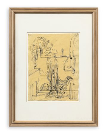 EUGÈNE BERMAN (1899-1972) - Senza Titolo