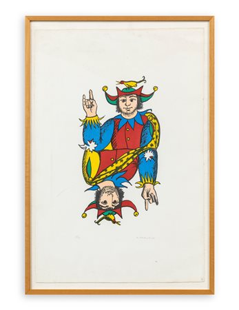 FRANCESCO TABUSSO (1930-2012) - Senza Titolo (Jolly), 1967