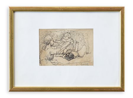 GIOVANNI GUARLOTTI (1869-1954) - Maternità