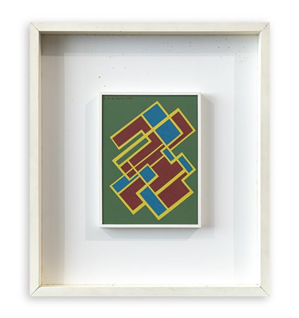 GIUSEPPE GIARDINA (1924) - Composizione R.B.G.V., 1978