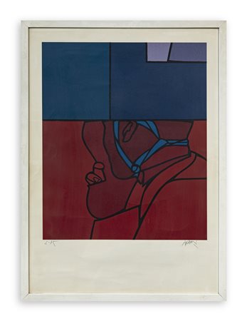 VALERIO ADAMI (1935) - Senza Titolo