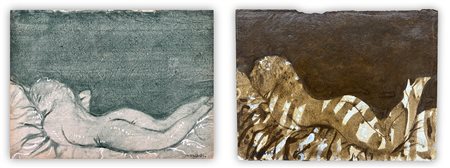 EDOLO MASCI (1938-2008) - Lotto unico composto da 2 opere: