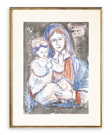 ROBERTO ANFOSSI (1950) - Madonna del Buonconsiglio