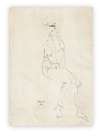 MARCELLO AVENALI (1912-1981) - Senza Titolo, 1961