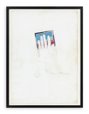 MARIO SCHIFANO (1934-1998) - Senza Titolo