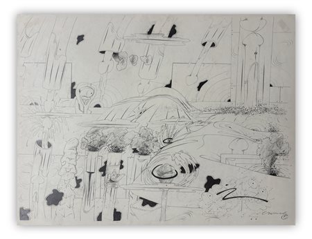 JACQUES CHEMAY (1938-1996) - Senza Titolo, 1970