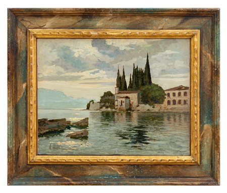 Arturo Verni - "Punta San Vigilio lago di Garda"