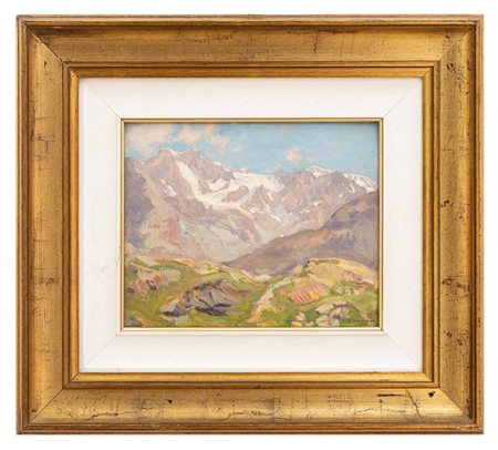 Emilio Sommariva - "Il ghiacciaio di Fellaria 1938"